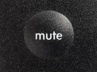 Drücken Sie die Mute-Taste!